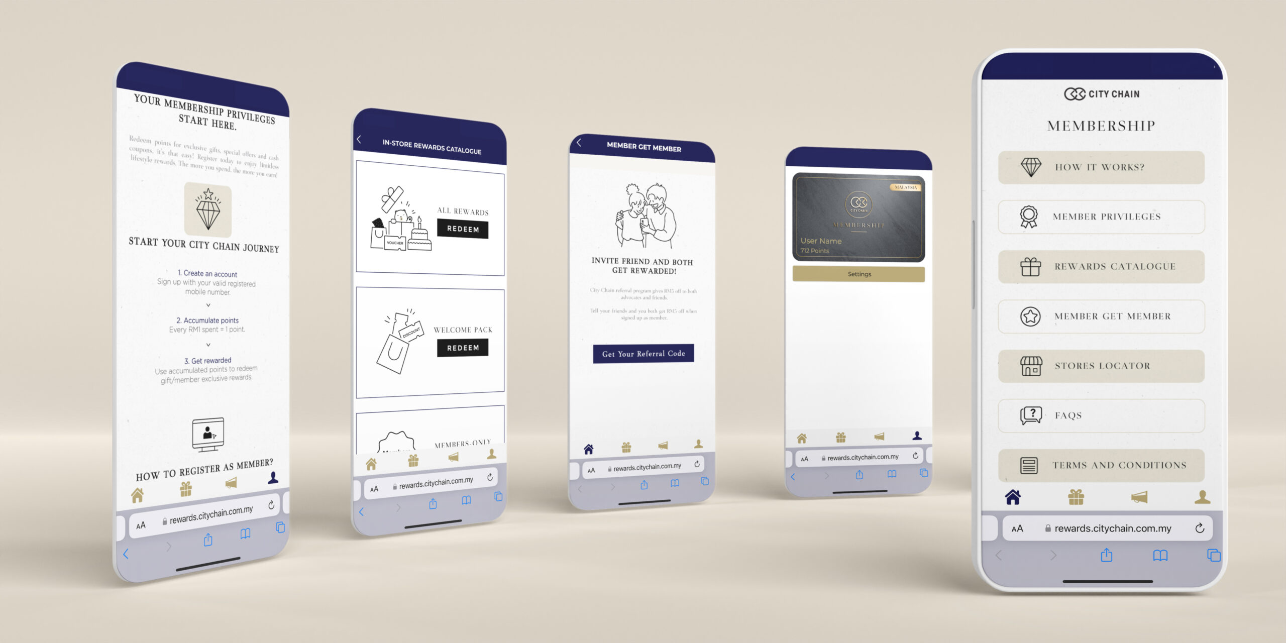 City Chain_Mobile Phone Preview