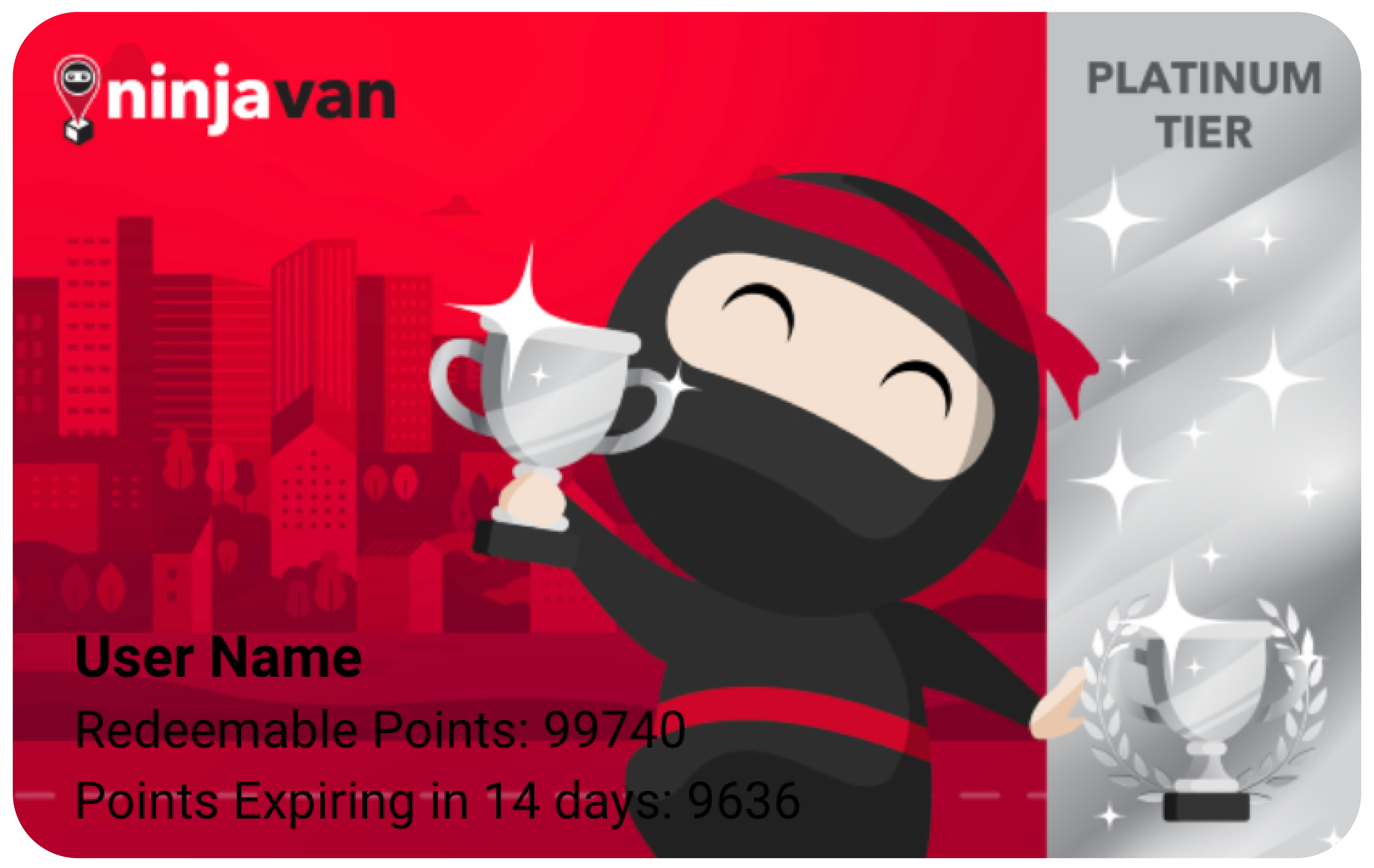 Ninjavan_Member Card